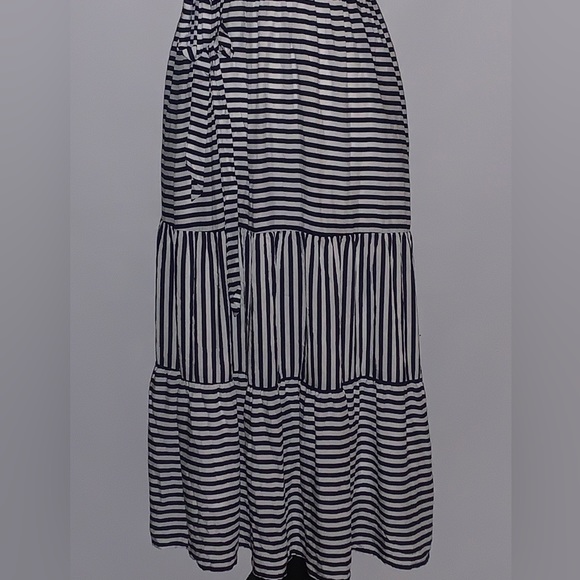 TORRID- Navy & White -Striped Sleeveless Maxi Dress ~ NWT!! - Picture 9 of 14